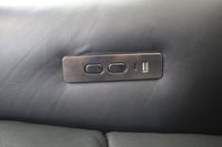 DELTA BLACK LEATHER RECLINER