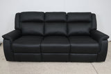 EMMA BLACK 3 SEATER