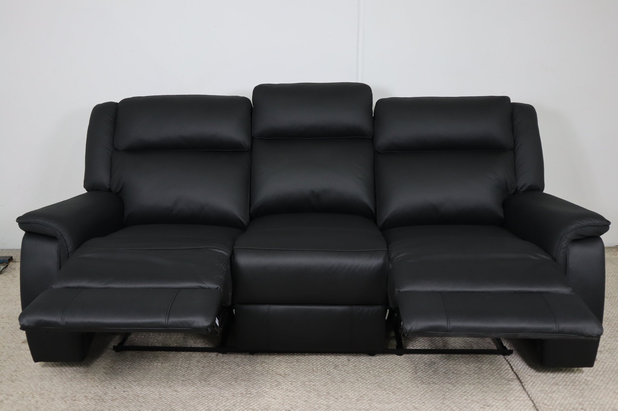 EMMA BLACK 3 SEATER