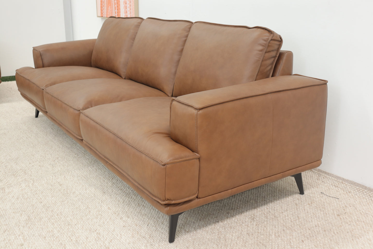 KARTER CHOCOLATE 3 SEATER