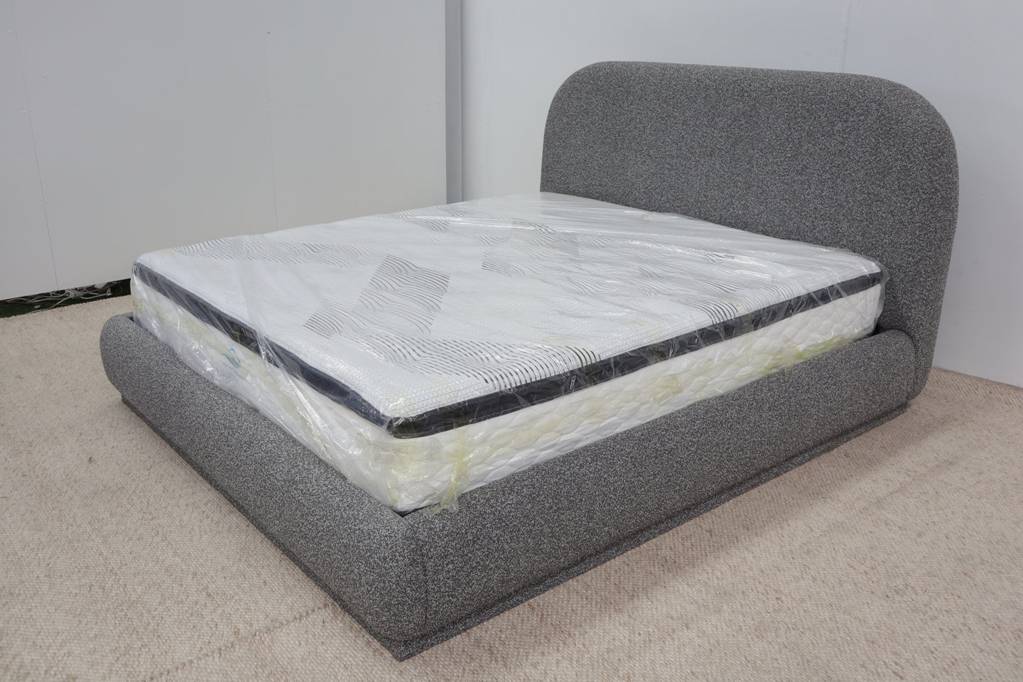 THEO GREY KING BED