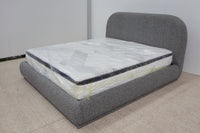 THEO GREY DOUBLE BED