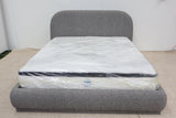 THEO GREY DOUBLE BED