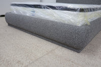 THEO GREY DOUBLE BED