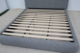 THEO GREY DOUBLE BED