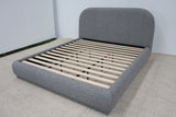 THEO GREY DOUBLE BED
