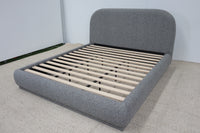 THEO GREY DOUBLE BED
