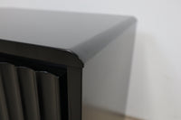 PIA BLACK BEDSIDE TABLE