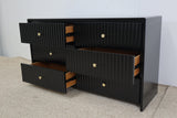 PIA BLACK DRESSER