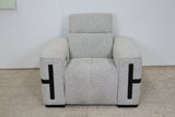 DELTA LIGHT GREY RECLINER