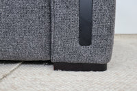 DELTA CHARCOAL FABRIC 2.5 SEATER