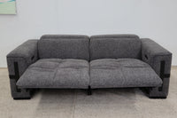 DELTA CHARCOAL FABRIC 2.5 SEATER