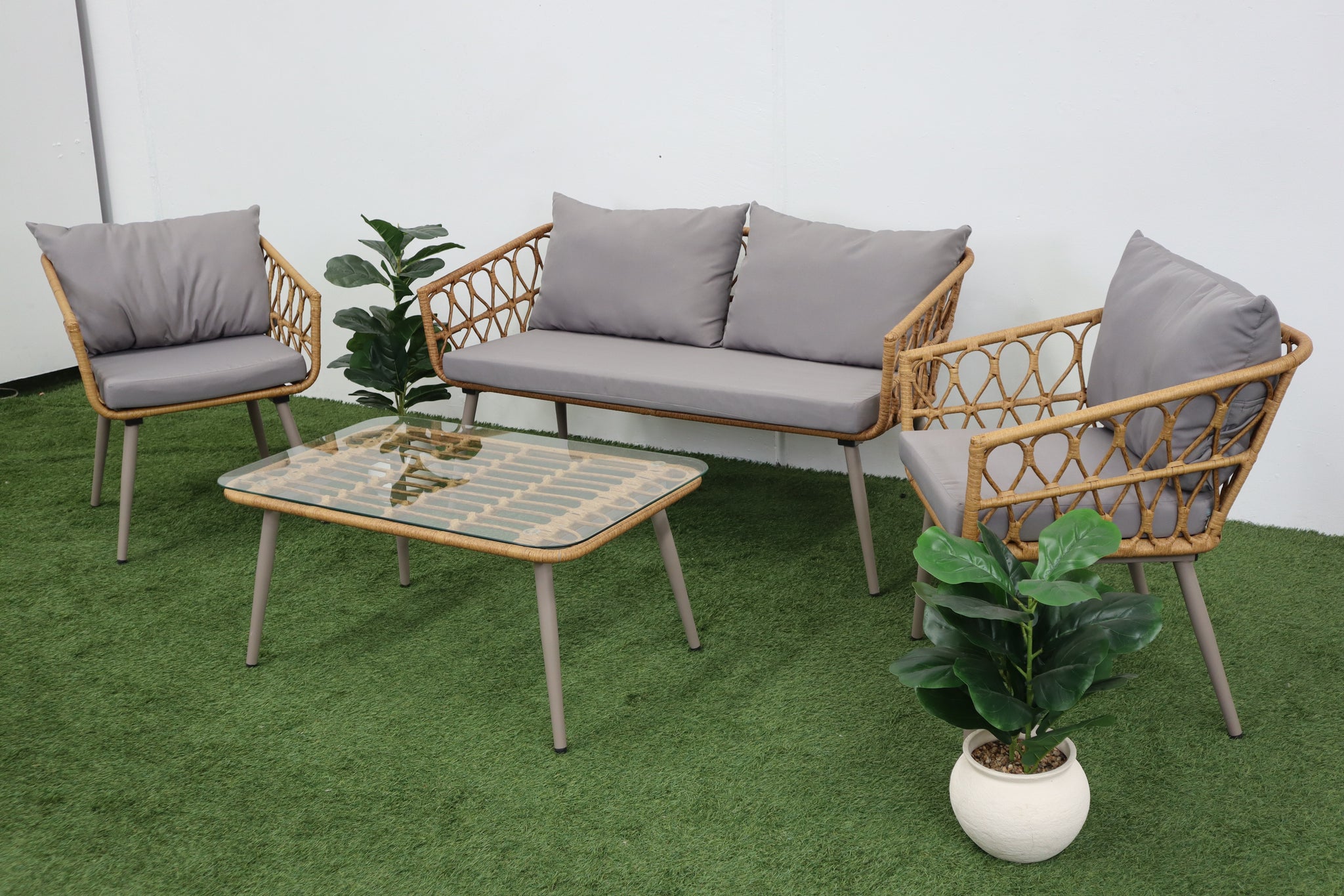 CAPRI 4PCE OUTDOOR SETTING