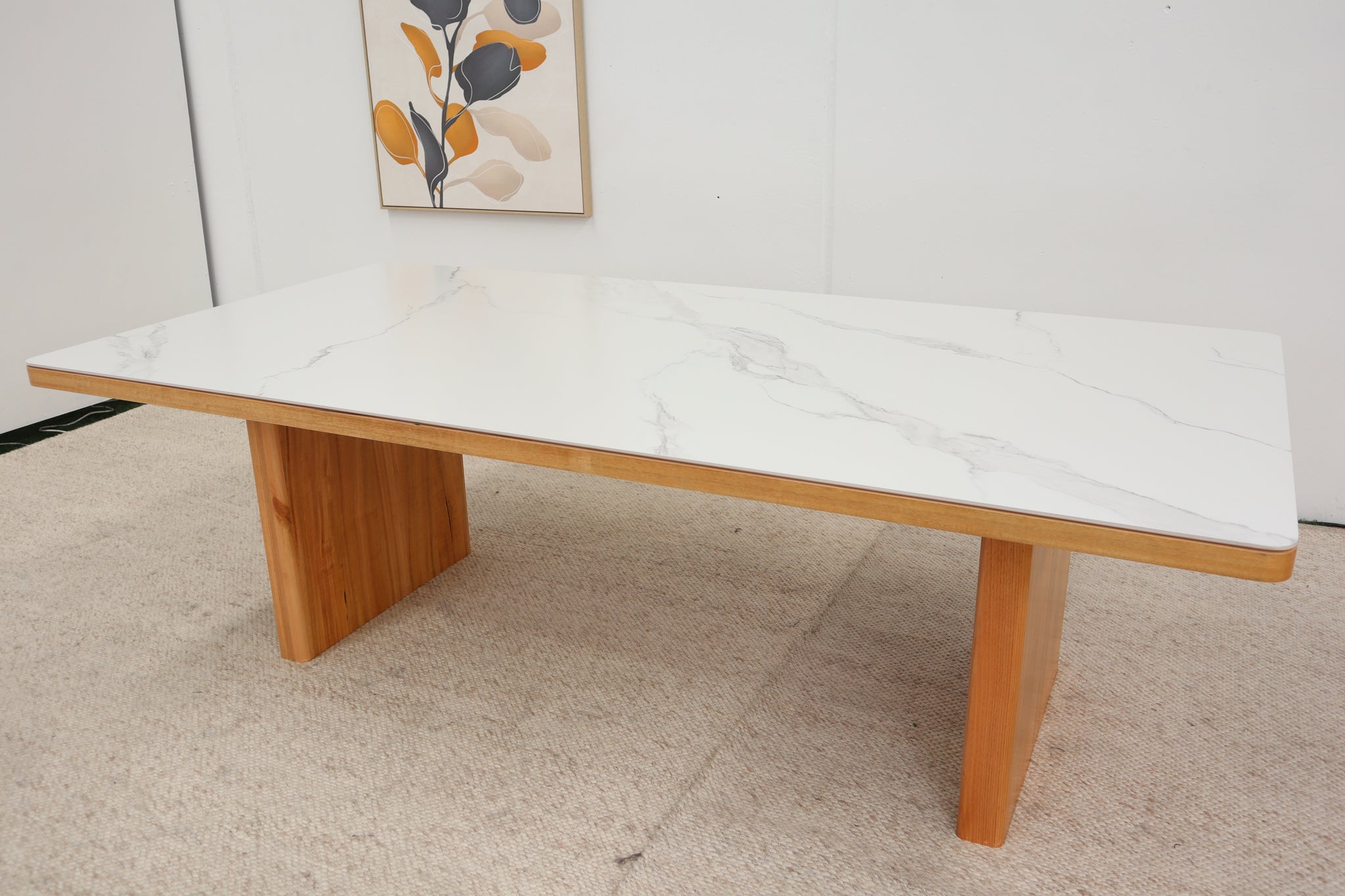 2400 TAO MARBLE LOOK DINING TABLE