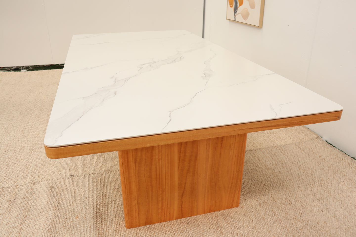 2100 TAO MARBLE LOOK DINING TABLE