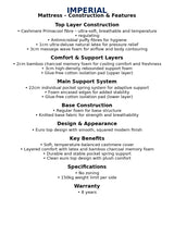 IMPERIAL QUEEN SIZE MATTRESS