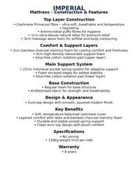 IMPERIAL QUEEN SIZE MATTRESS