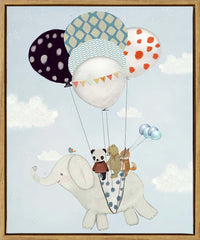 BLUE ELEPHANT CANVAS