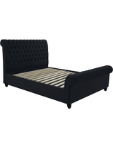 SAVANNAH BLACK KING BED