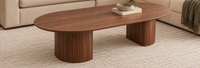 ASHTON OAK CHESTNUT VENEER COFFEE TABLE