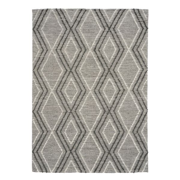 ANITA 10207 CHARCOAL 200x290 RUG