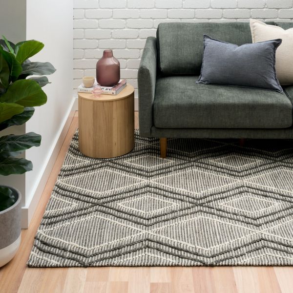 ANITA 10207 CHARCOAL 200x290 RUG