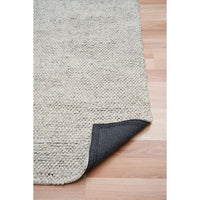AVENUE TIMELESS GREY RECYCLED FLOOR RUG 200x290cm