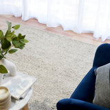 AVENUE TIMELESS GREY RECYCLED FLOOR RUG 200x290cm