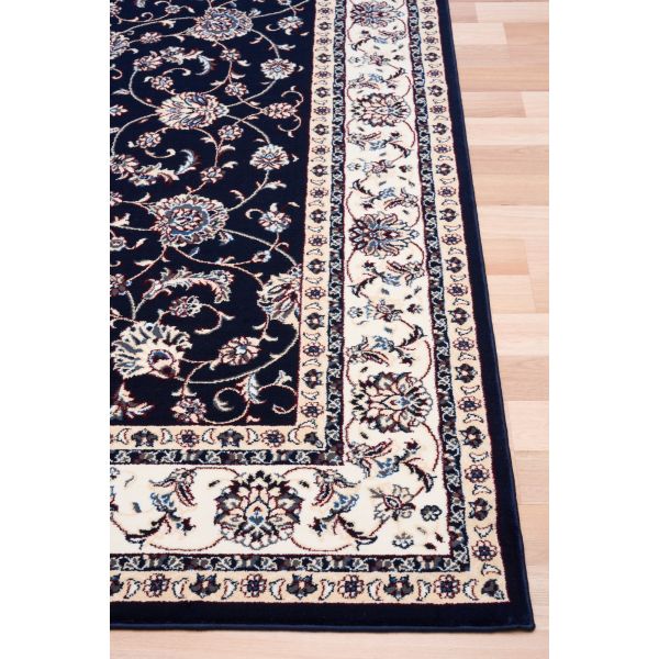BALUCHI 9864 NAVY FLOOR RUG 200x290cm