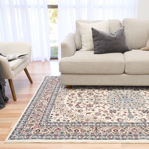 BALUCHI 9865 IVORY FLOOR RUG