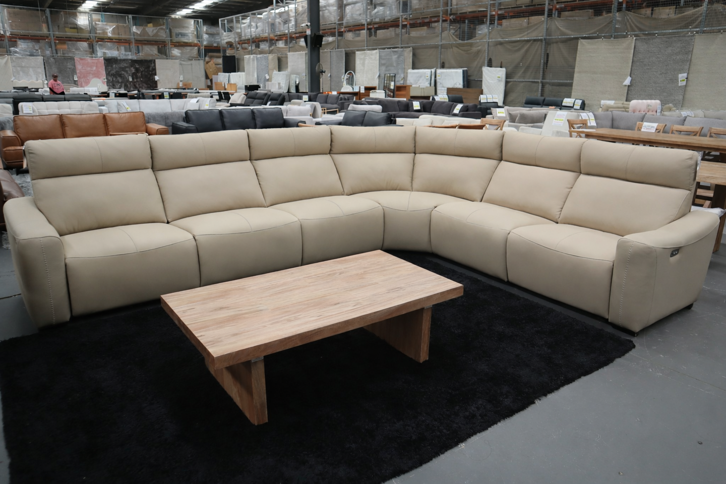 ASPEN BEIGE CORNER LOUNGE