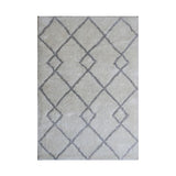 FLURRY 1010 IVORY SILVER FLOOR RUG 200x290cm