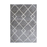 FLURRY 1010 SILVER IVORY RUG 200x290cm
