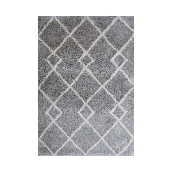 FLURRY 1010 SILVER IVORY RUG 200x290cm