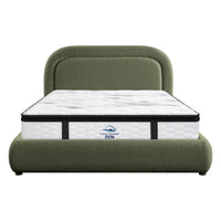 LILLY GREEN QUEEN BED
