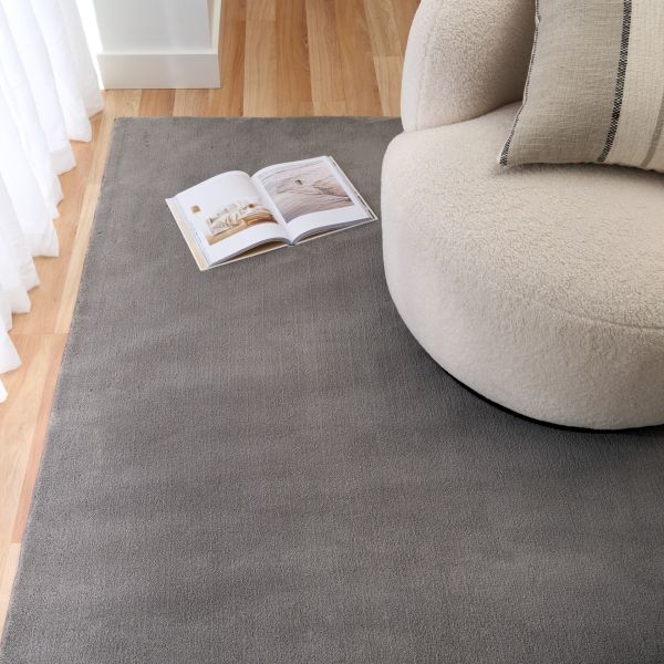LUNE ASH FLOOR RUG 200x290