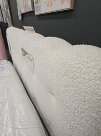 AVA IVORY KING BED WITH GAS LIFT