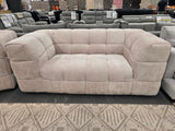 ZOE NATURAL FABRIC 2 SEATER