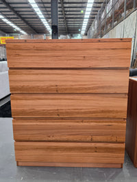 SAMMY WORMY CHESTNUT VENEER TALLBOY
