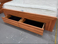 SAMMY WORMY CHESTNUT VENEER QUEEN 3PCE BEDROOM SUITE
