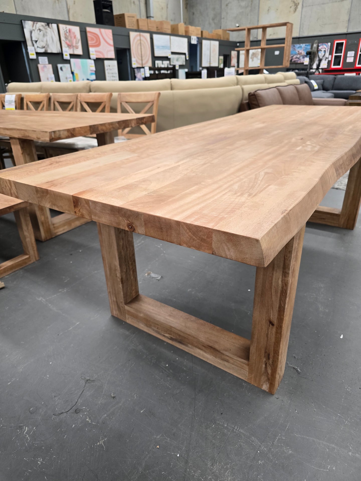 2400 TUSCANY LIVE EDGE DINING TABLE