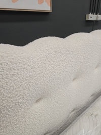 AVA IVORY QUEEN BED WITH GAS LIFT